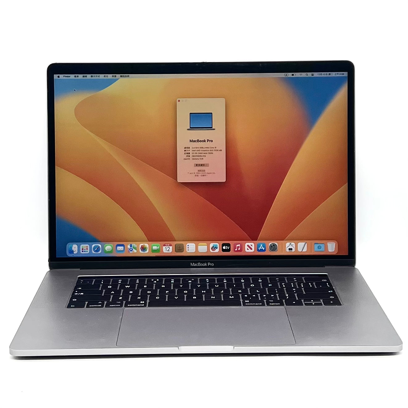 (ISWA400015) 中古MacBookPro/2019/I9-2.4GHz/32GB/512GB/560X